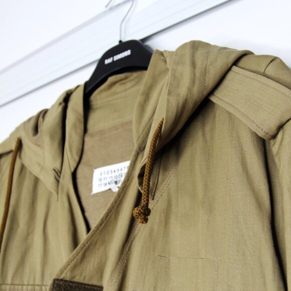 SS15 MAISON MARGIELA OVERSIZED PARKA COAT 46 - Picture 3 of 12